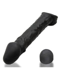 Oxballs Oxballs Muscle Ripped Inner Ribbed Velvet-Smooth Cocksheath - Special Edition Black - Image 3