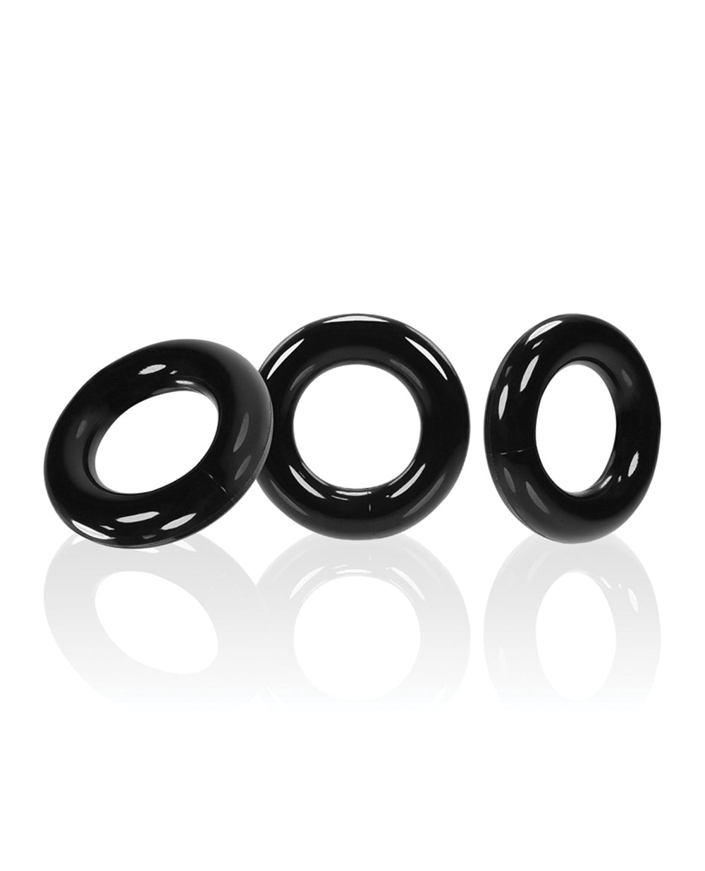 Oxballs Oxballs Willy Rings - Black Pack of 3