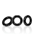 Oxballs Oxballs Willy Rings - Black Pack of 3
