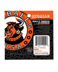 Oxballs Oxballs Willy Rings - Black Pack of 3 - Image 3