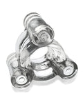 Oxballs Oxballs Buzz Squeeze Ballstretcher Vibe - Clear - Image 2