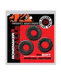Oxballs Oxballs Bonemaker Boner Cock Ring Kit Pack of 3 - Special Edition Night - Image 4