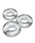 Oxballs Oxballs Fat Willy 3 Pack Jumbo Cock Rings - Clear - Image 2