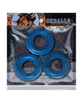 Oxballs Oxballs Fat Willy 3 Pack Jumbo Cock Rings - Space Blue - Image 4