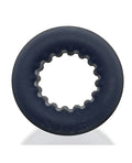 Oxballs Oxballs Axis Rib Griphold Cockring - Black Ice