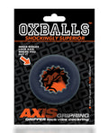Oxballs Oxballs Axis Rib Griphold Cockring - Black Ice - Image 5