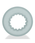 Oxballs Oxballs Axis Rib Griphold Cockring - Clear Ice