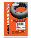 Oxballs Oxballs Axis Rib Griphold Cockring - Clear Ice - Image 4