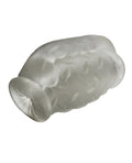 Oxballs Oxballs MasterJack Double Penetration Stroker - Jo Clear Ice