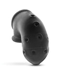 Oxballs Oxballs Airlock Air-Lite Vented Chastity - Black Ice - Image 3