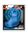 Oxballs Oxballs Glowsling Cock Sling - LED Blue Ice - Image 2