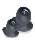 Oxballs Oxballs Morphhole 2 Gaper Plug Large - Black Ice - Image 5