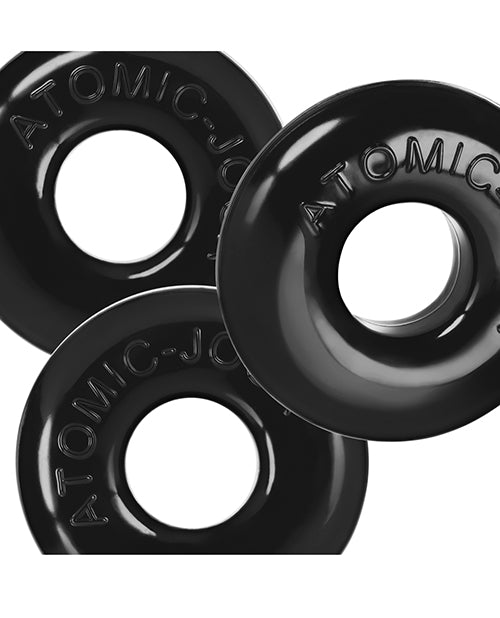 Oxballs Oxballs Ringer Max 3 Pack Cockrings - Black