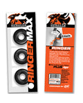 Oxballs Oxballs Ringer Max 3 Pack Cockrings - Black - Image 3