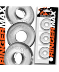 Oxballs Oxballs Ringer Max 3 Pack Cockrings - Clear - Image 2