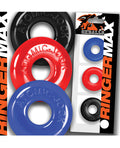 Oxballs Oxballs Ringer Max 3 Pack Cockrings - Multi Color - Image 2