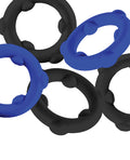 Oxballs Oxballs Gearheads 5 Pack Spinner Rings - Blue/Black - Image 2