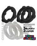 Oxballs Oxballs Gearheads 5 Pack Spinner Rings - Black/Vapor - Image 3