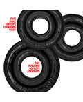 Oxballs Oxballs Rimringz Multi Size 3 Pack of Cock Rings - Black - Image 2