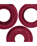 Oxballs Oxballs Cockpack Multi Design 3 Pack Cockrings - Cherry Lips - Image 2