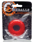 Oxballs Oxballs DO-NUT-2 Cock Ring - Red - Image 2