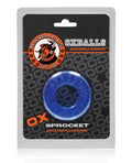 Oxballs Oxballs Atomic Jock Sprocket Cockring - Ice Blue - Image 2