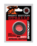 Oxballs Oxballs Sprocket Comfort No-Roll Cock Ring - Special Edition Night - Image 5