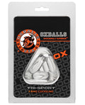 Oxballs Oxballs Atomic Jock Tri Sport 3 Ring Sling Cockring - Clear - Image 2