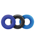 Hunky Junk Hunky Junk C-Ring Multi Pack - Cobalt Pack of 3 - Image 2