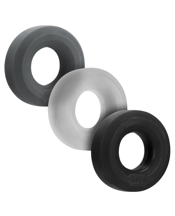 Hunky Junk Hunky Junk C-Ring Multi Pack - Asst. Colors Pack of 3