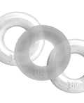 Hunky Junk Hunky Junk C-Ring Multi Pack - White Ice Pack of 3