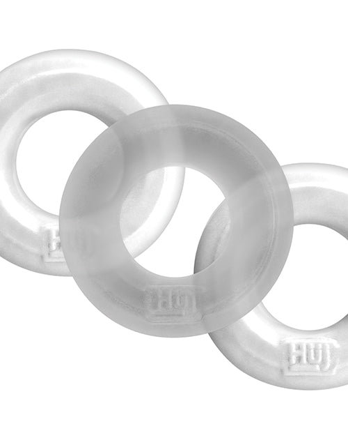 Hunky Junk Hunky Junk C-Ring Multi Pack - White Ice Pack of 3