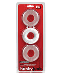 Hunky Junk Hunky Junk C-Ring Multi Pack - White Ice Pack of 3 - Image 3