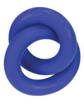 Hunky Junk Hunky Junk Duo Linked Cock & Ball Rings - Cobalt - Image 3
