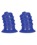 Hunky Junk Hunky Junk Elong Nipsuckers - Cobalt - Image 2