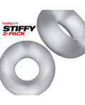 Hunky Junk Hunky Junk Stiffy 2 Pack Cockrings - Clear Ice - Image 2