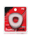 Hunky Junk Hunky Junk Form Cock Ring - Clear Ice - Image 5