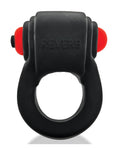Hunky Junk Hunky Junk Revring Cock Ring w/Vibe - Tar w/Red Vibe