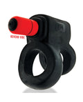 Hunky Junk Hunky Junk Revhammer Shaft Vibe Ring - Tar Ice w/Red Vibe - Image 2