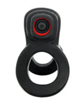 Hunky Junk Hunky Junk Revhammer Shaft Vibe Ring - Tar Ice w/Red Vibe - Image 4
