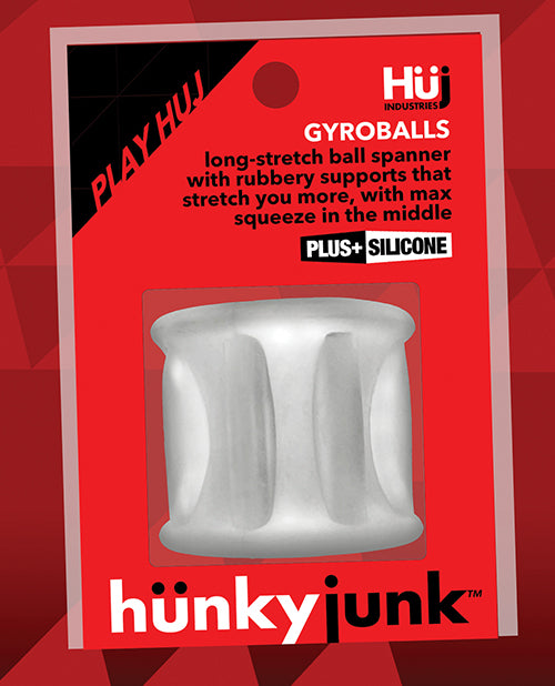 Hunky Junk Hunky Junk Gyroball Ballstretcher - Clear Ice