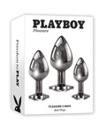 Playboy Playboy Pleasure Pleasure 3 Ways Butt Plugs