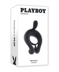 Playboy Playboy Pleasure Triple Play Cock Ring - 2 AM