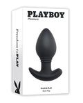 Playboy Playboy Pleasure Plug & Play Butt Plug - Navy