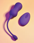 Playboy Playboy Pleasure Double Time Kegel Balls - Acai - Image 4