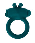 Playboy Playboy Pleasure Bunny Buzzer Cock Ring - Deep Teal - Image 4