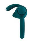 Playboy Playboy Pleasure Bunny Buzzer Cock Ring - Deep Teal - Image 5