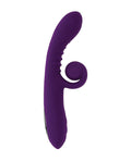 Playboy Playboy Pleasure Curlicue Rabbit Vibrator - Acai - Image 3
