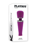 Playboy Playboy Pleasure Mic Drop Petite Wand Vibrator - Fuschia