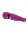 Playboy Playboy Pleasure Mic Drop Petite Wand Vibrator - Fuschia - Image 4